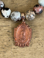 Rose Gold Our Lady of Guadalupe Bracelet